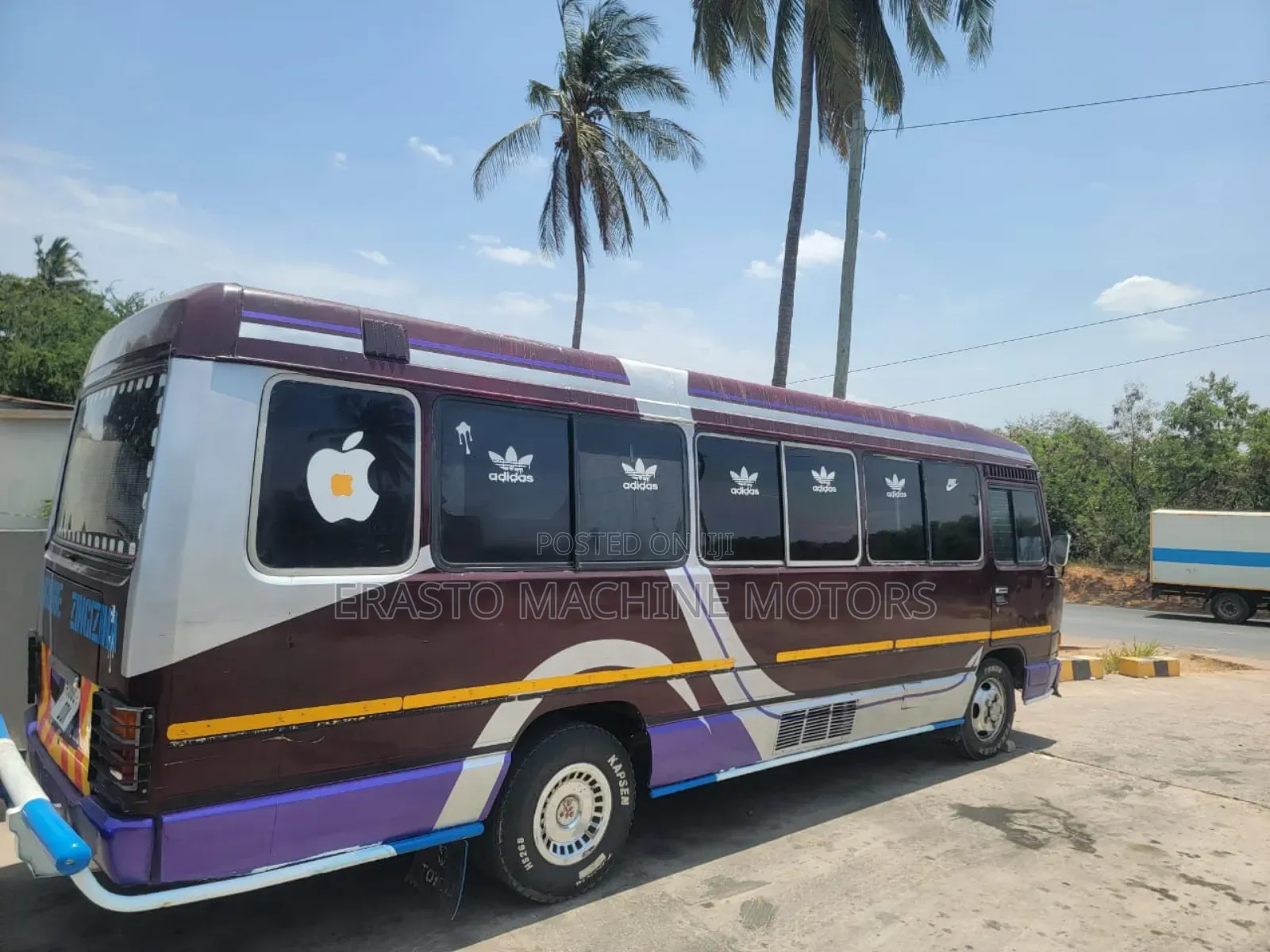 Toyota Coaster 1999 Red