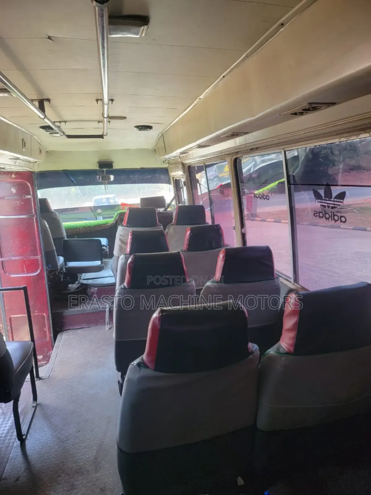 Toyota Coaster 1999 Red
