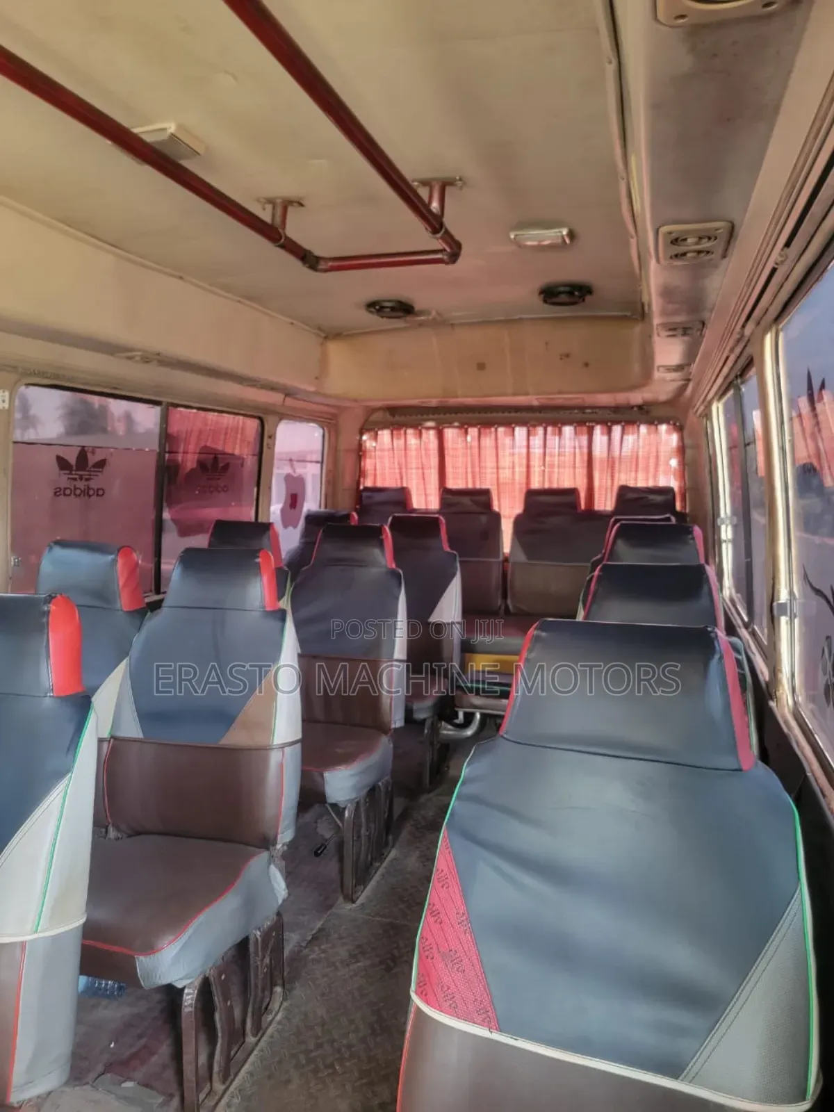Toyota Coaster 1999 Red