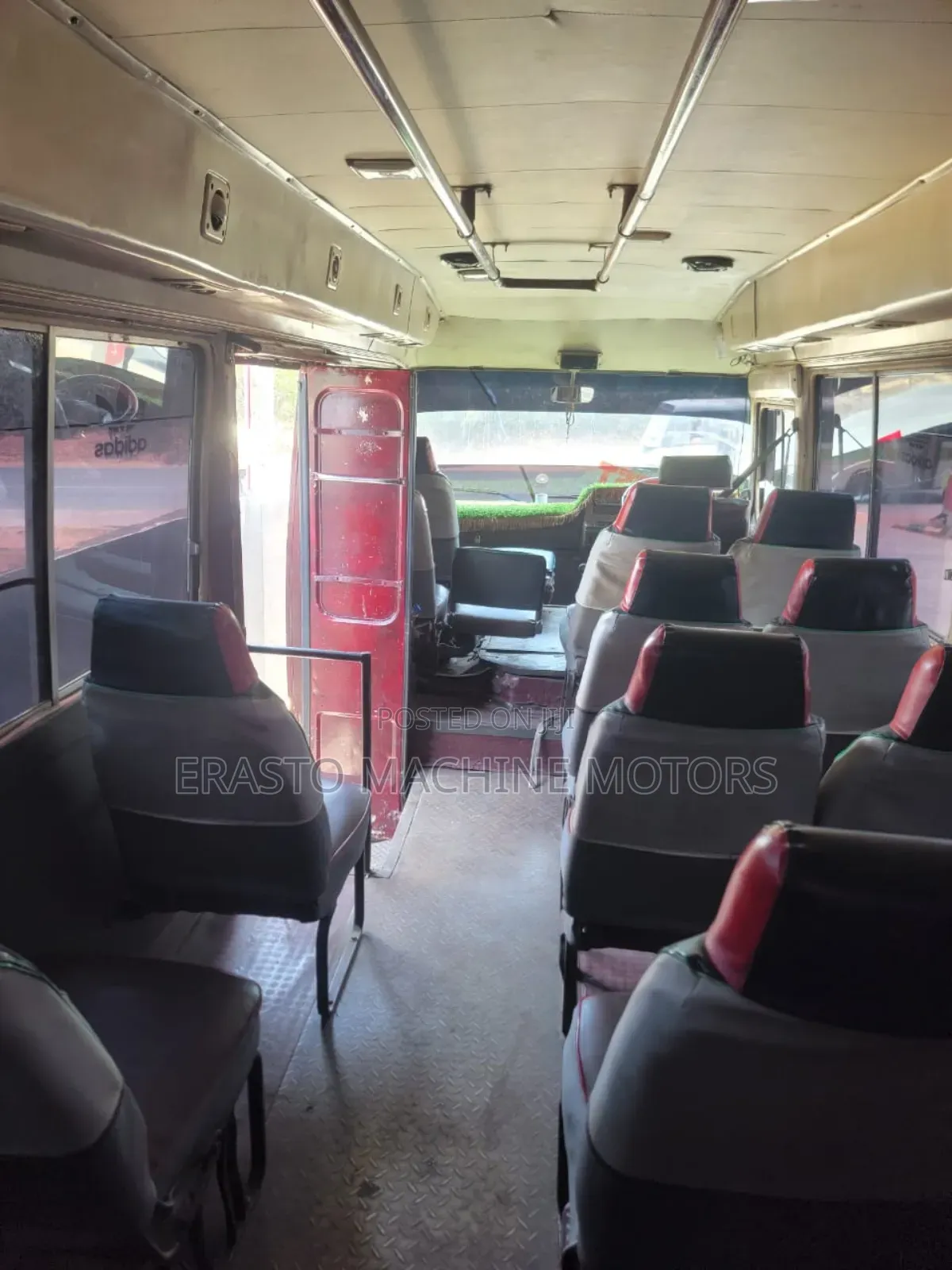 Toyota Coaster 1999 Red