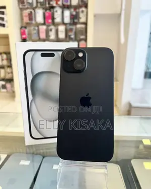 New Apple iPhone 15 128 GB Black