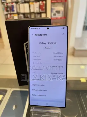 New Samsung Galaxy S25 Ultra 256 GB Gray