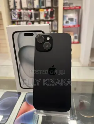 New Apple iPhone 15 256 GB Black