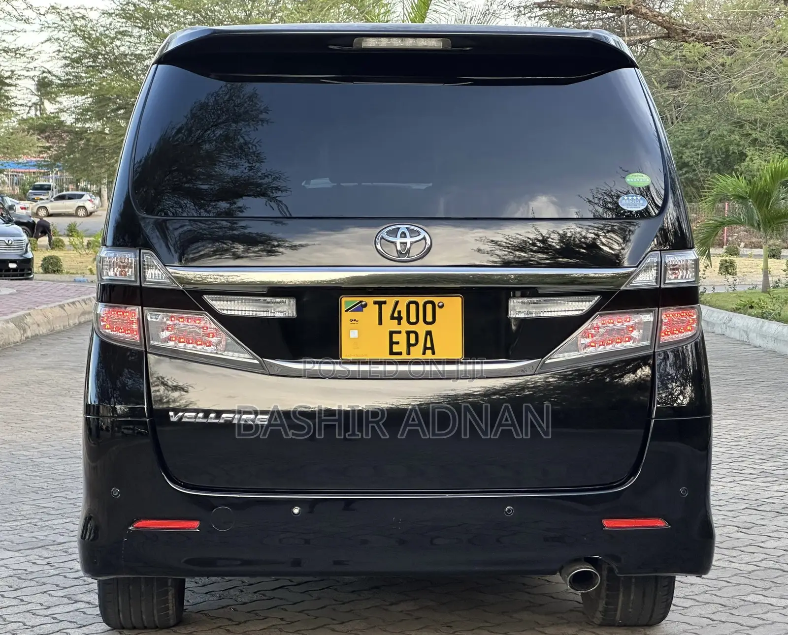 Toyota Vellfire 2013 Black