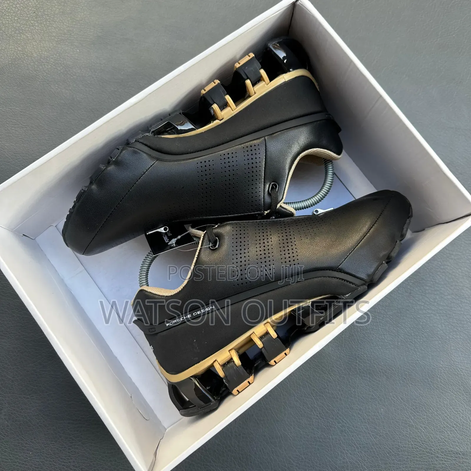 Men's Leather Shoes Adidas Porsche Brand New Beautifully Four Coloured