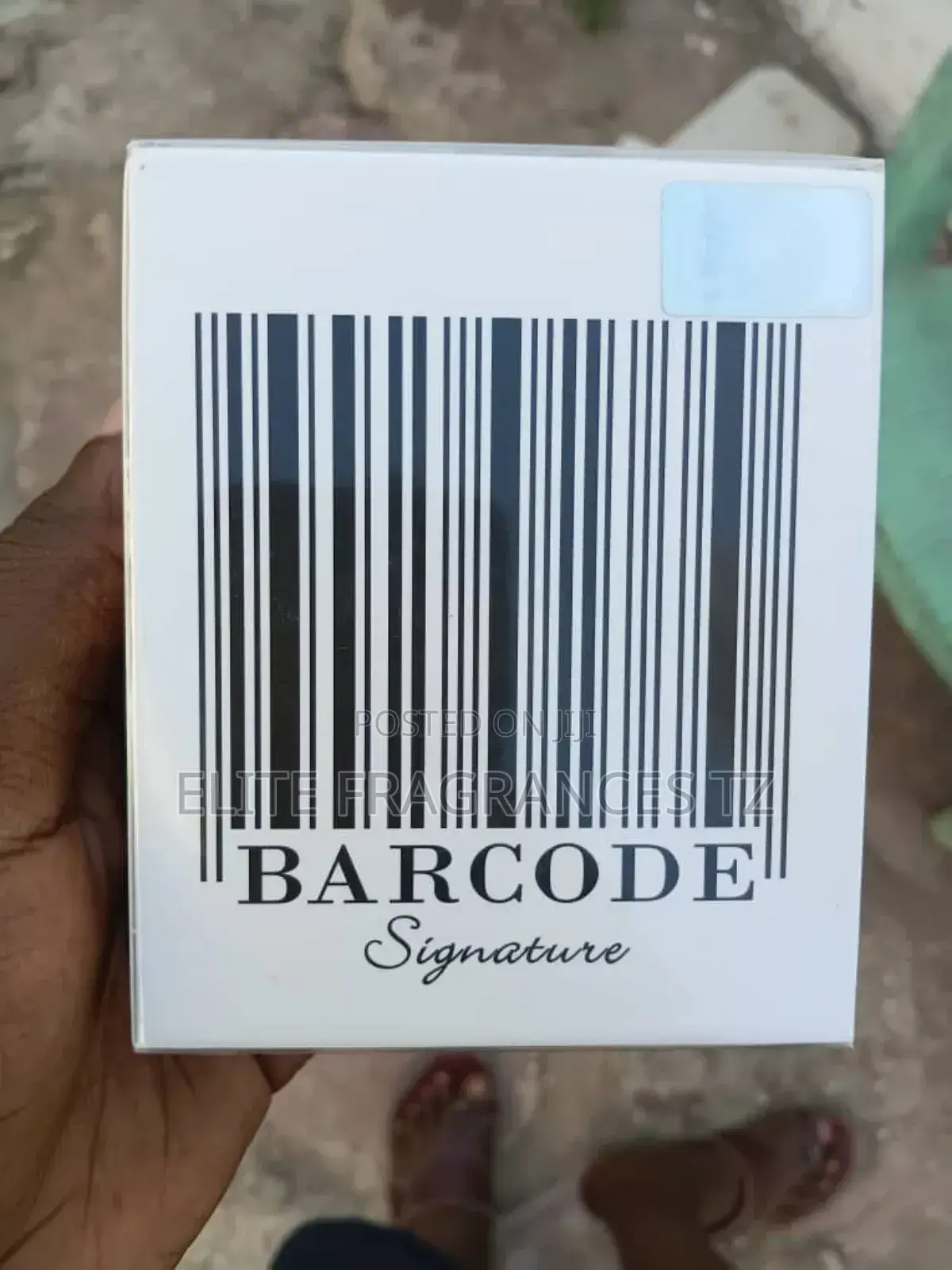 Barcode Signature (White) - Original