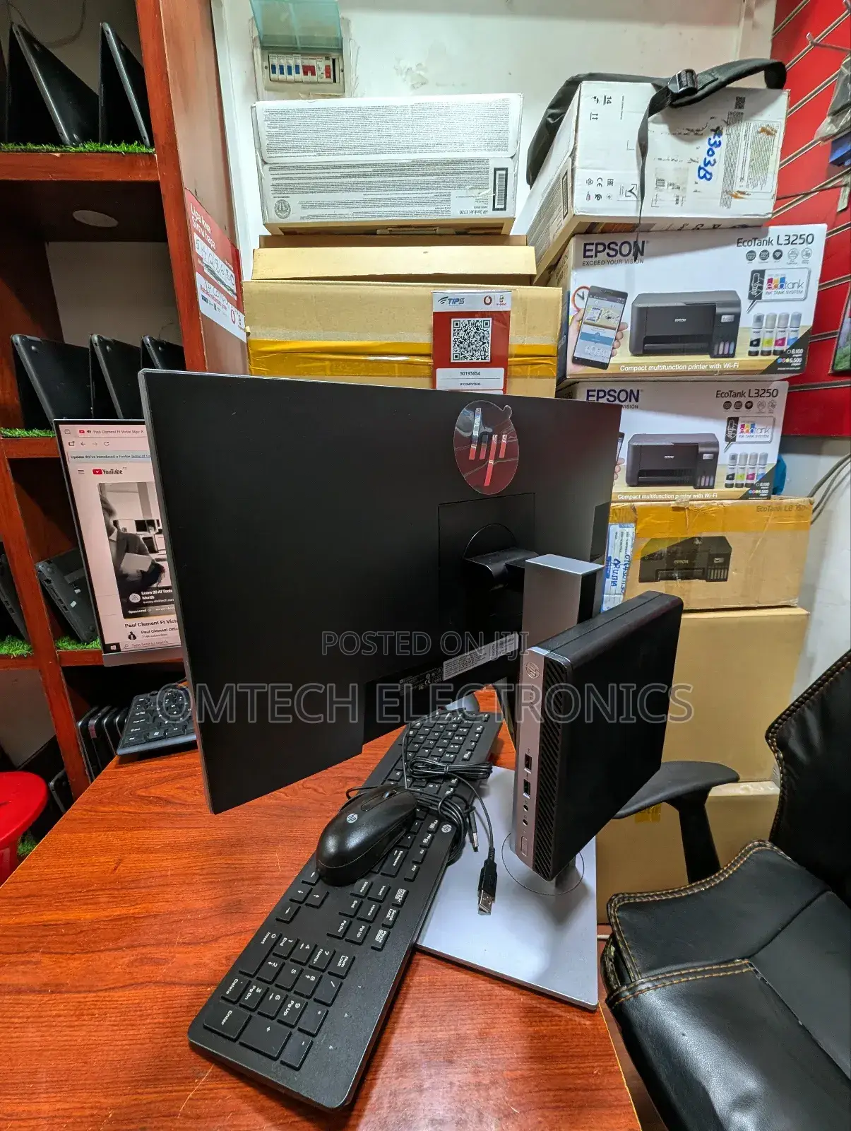 Desktop Computer HP EliteOne 800 G6 8GB Intel Core i5 HDD 500GB