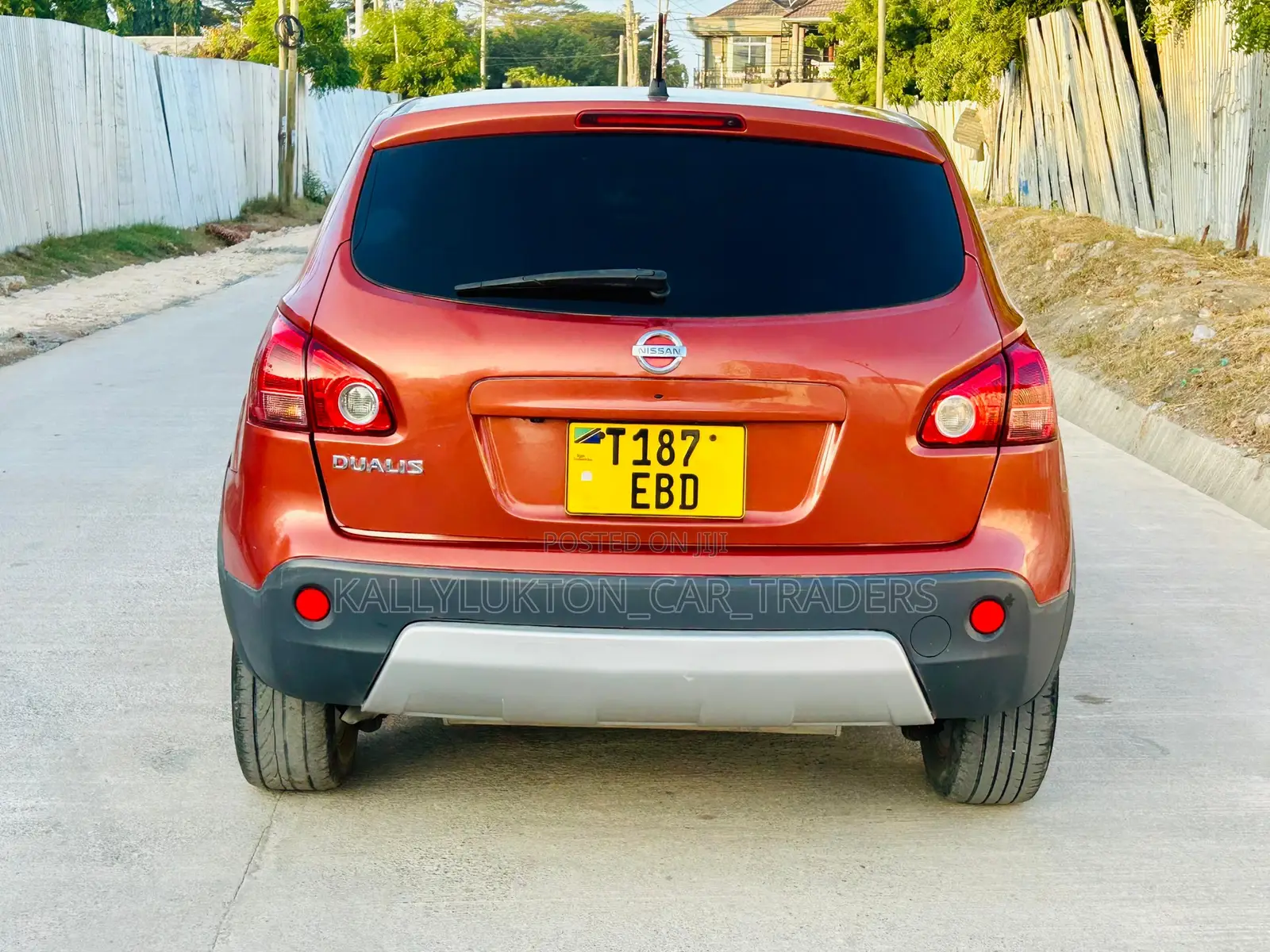 Nissan Dualis 2008 Orange