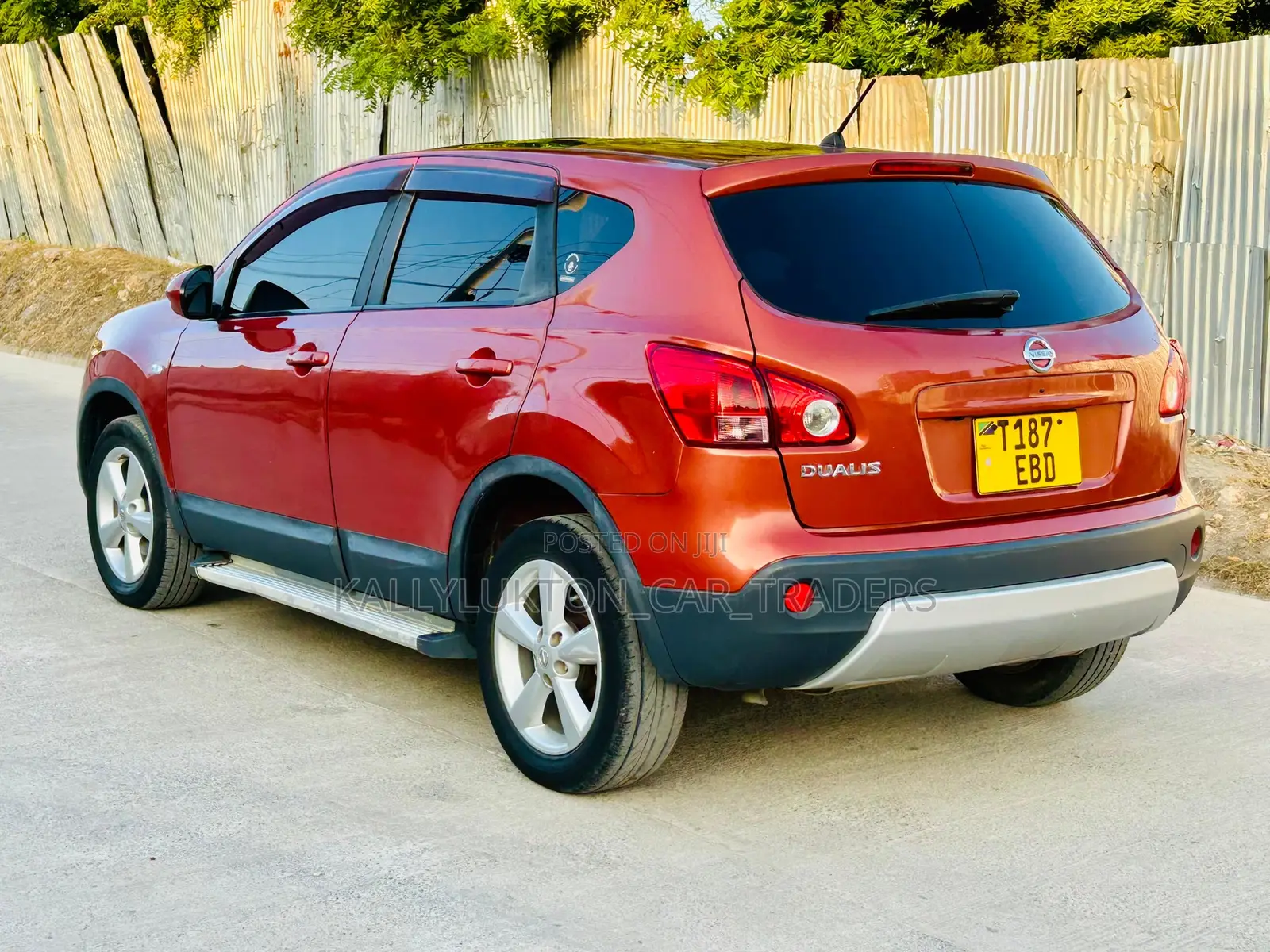 Nissan Dualis 2008 Orange