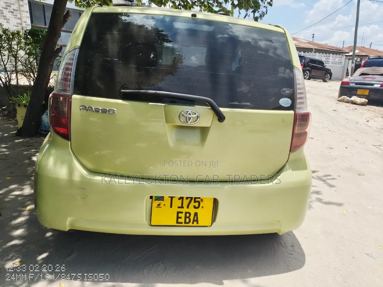 Toyota Passo 2008 Yellow