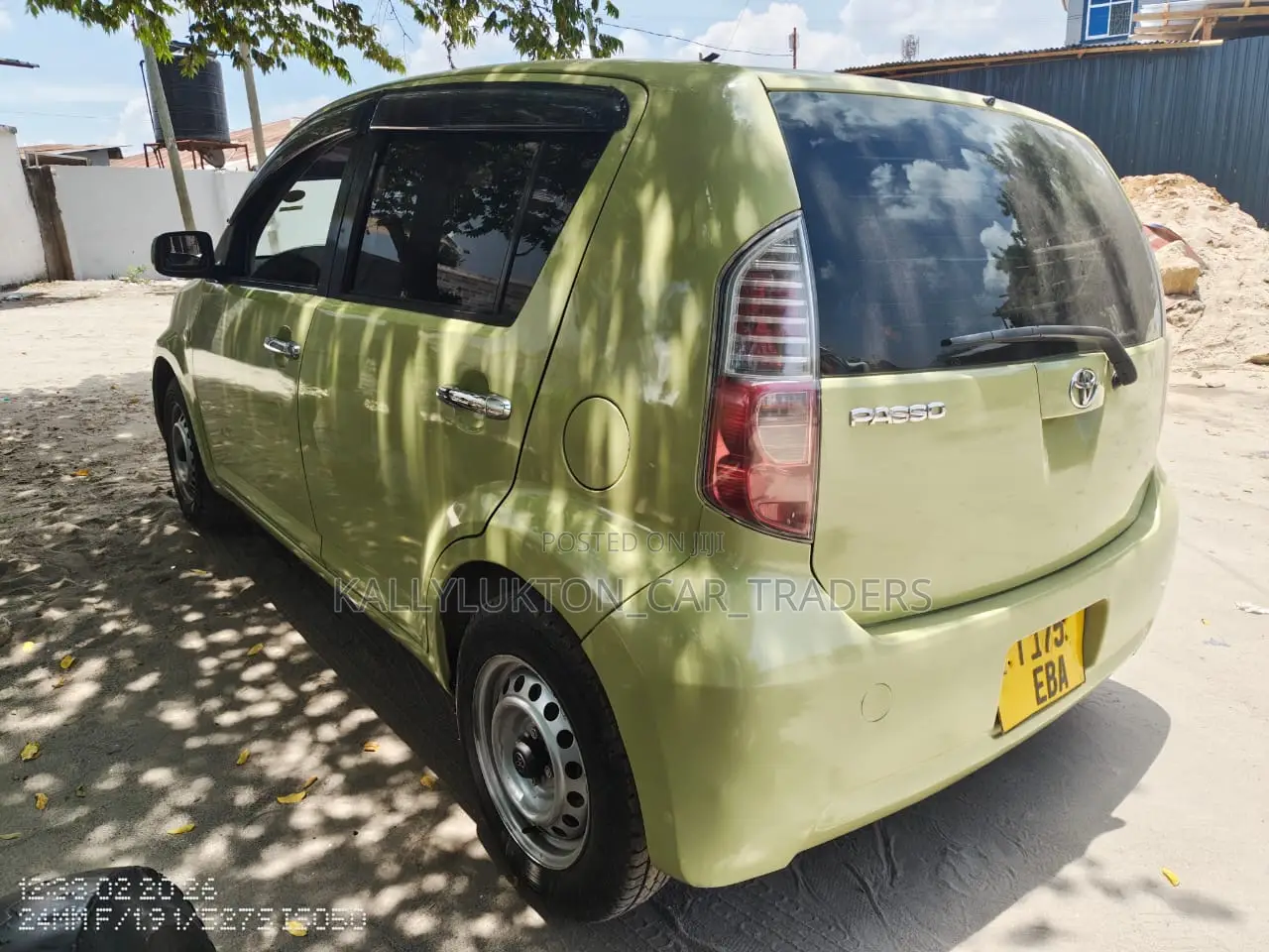 Toyota Passo 2008 Yellow