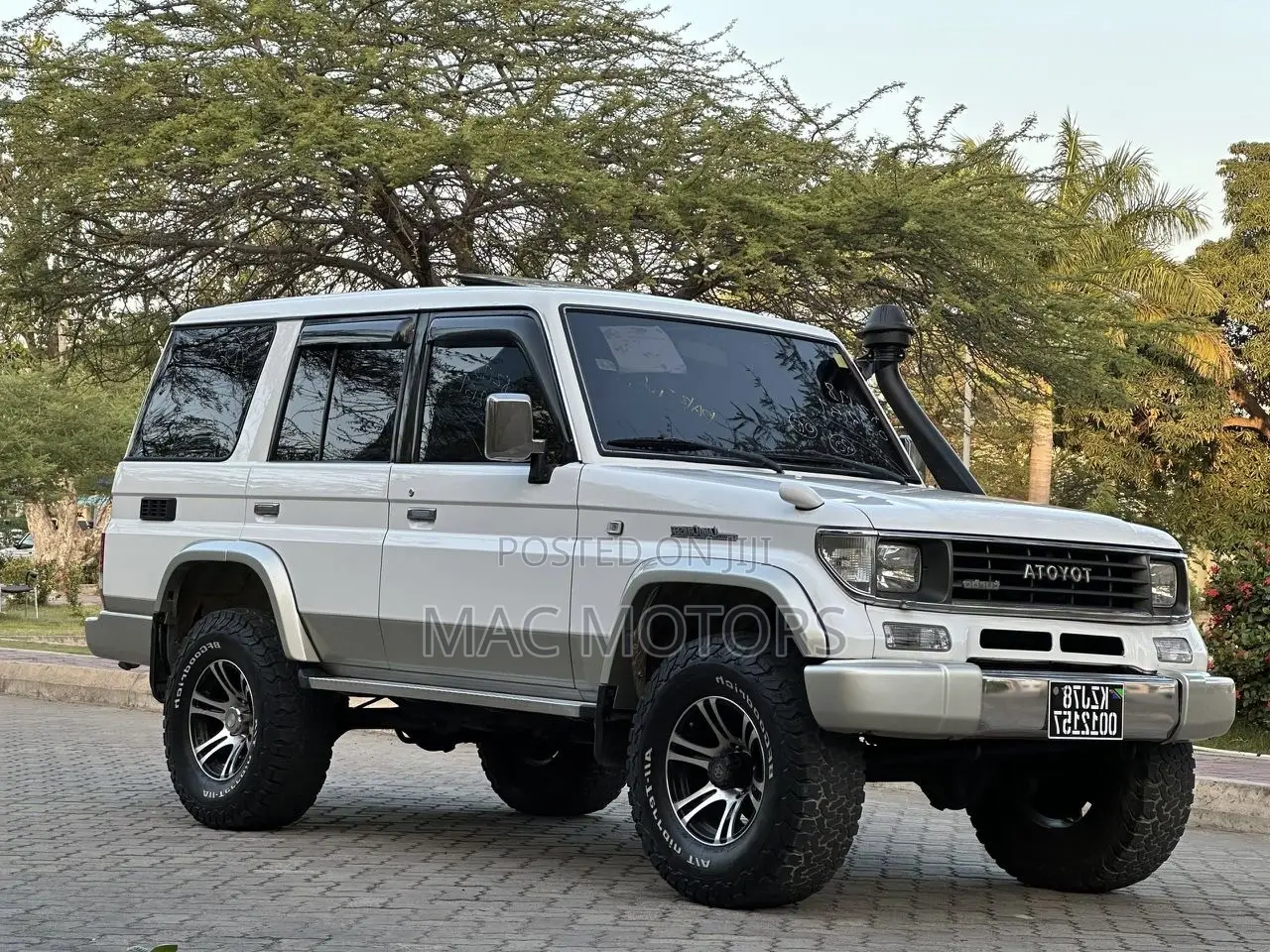 Toyota Land Cruiser Prado 3.0 TD 1999 White