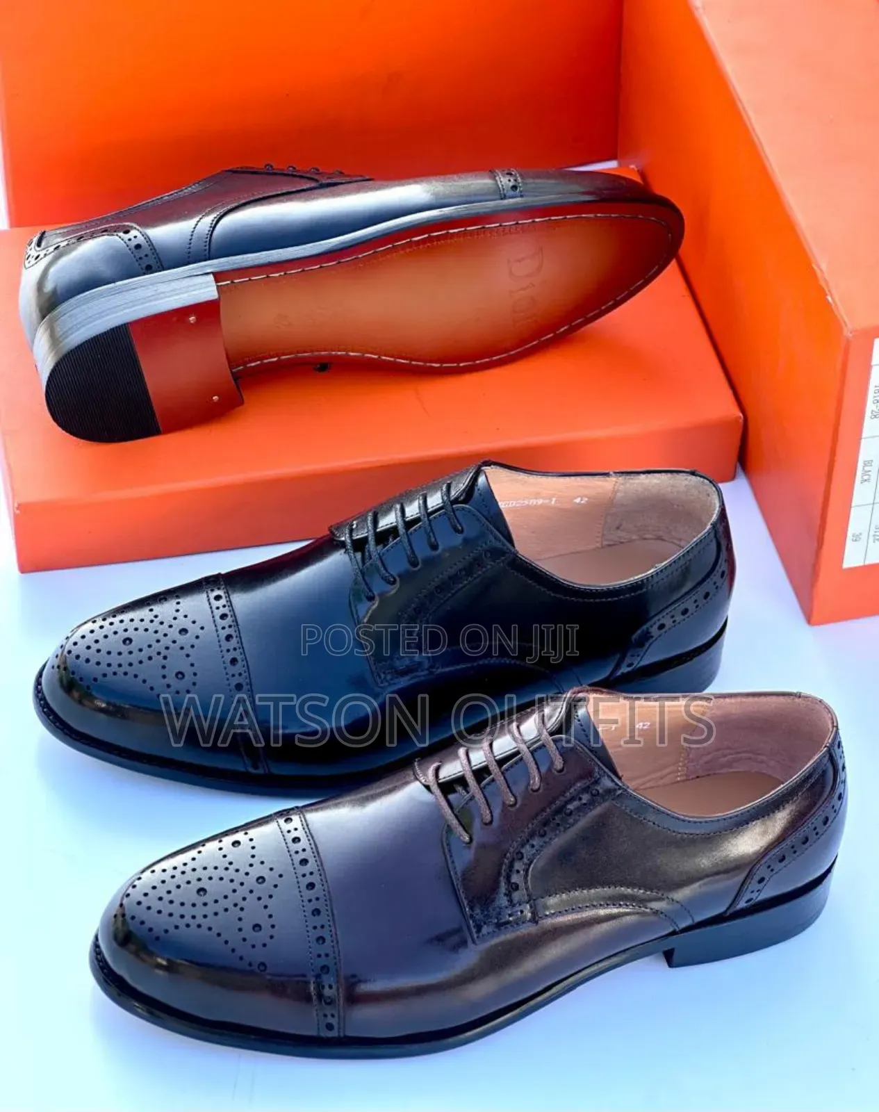 Men's Leather Shoes Clarks Brand New Very Official