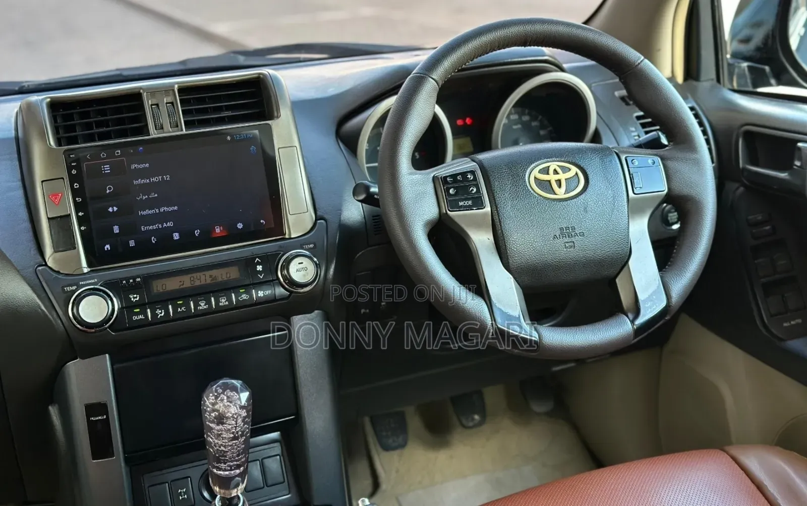 Toyota Land Cruiser Prado 2012 Black