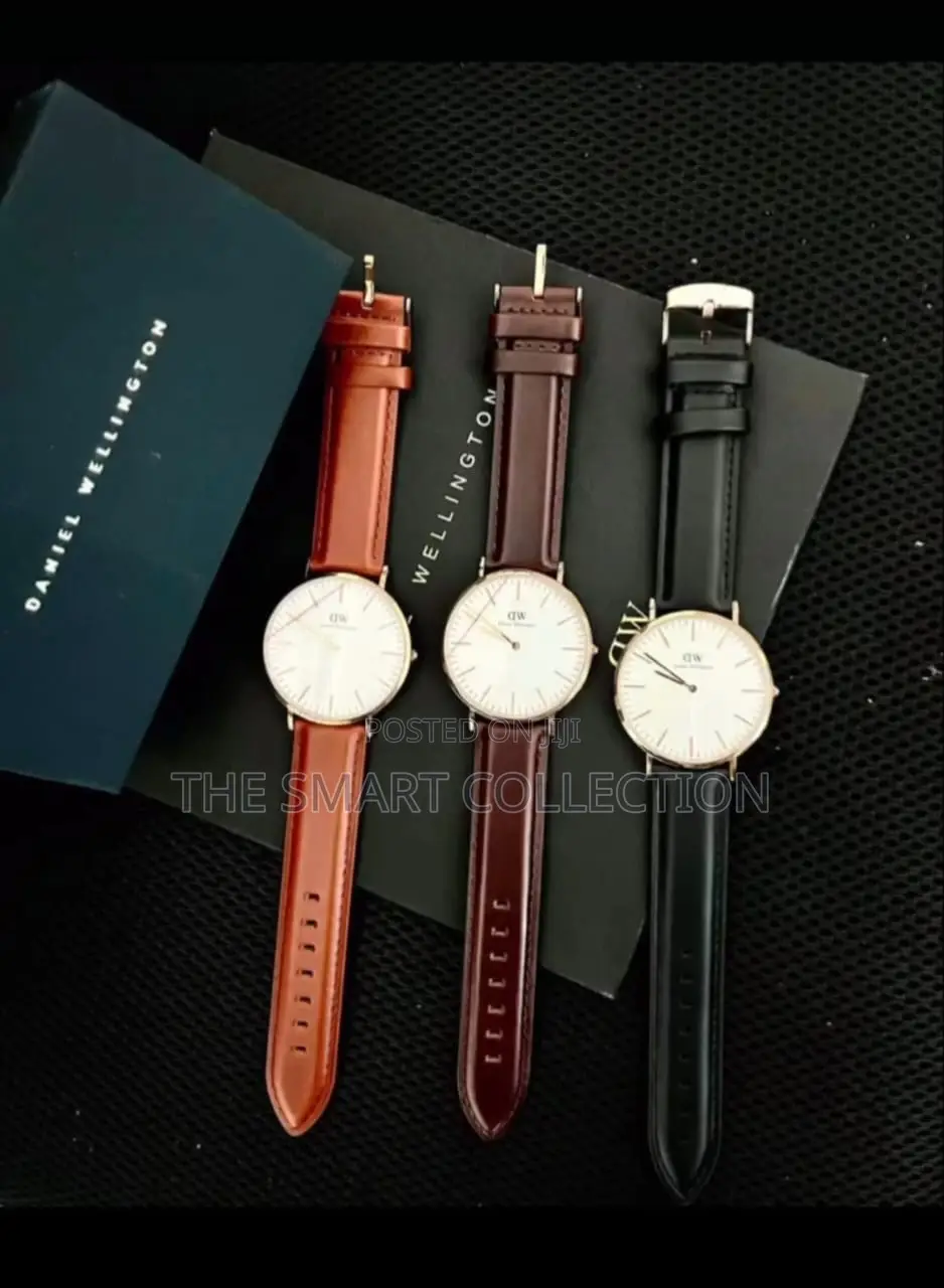 Daniel Wellington Leather Watch for Men(Dw)