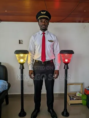 Solar Garden Light Pole Ndefu Super Bright