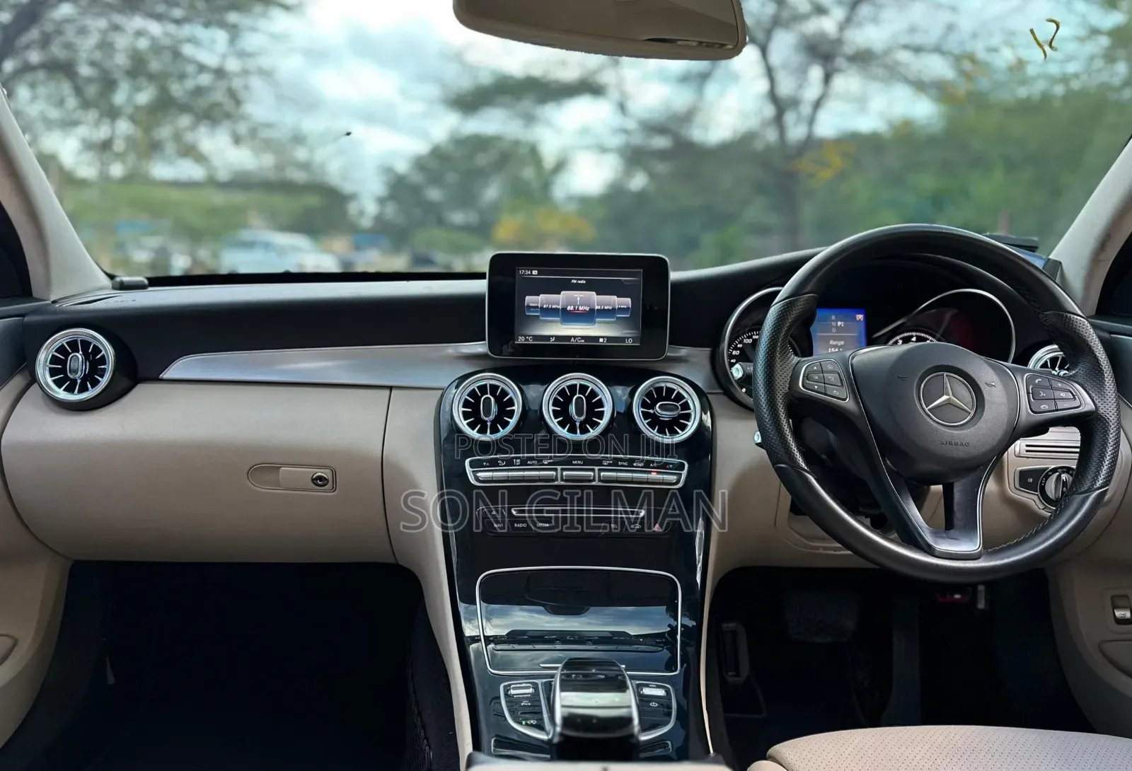 Mercedes-Benz C-Class 2015 Black