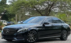 Mercedes-Benz C-Class 2015 Black