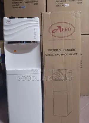Aero Water Dispenser (3 Taps: Hot, Cold, Normal (Awd-HNC-Cabinet)