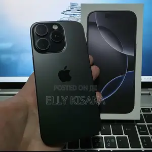 New Apple iPhone 16 Pro 128 GB Black