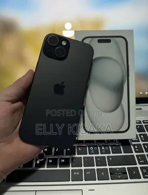 New Apple iPhone 15 128 GB Black