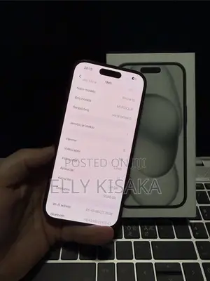 New Apple iPhone 15 128 GB Black
