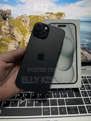 New Apple iPhone 15 128 GB Black