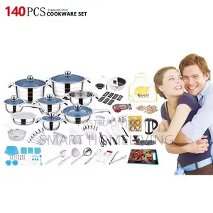 Brinax Swiss Diamond 140-Piece Cookware Set