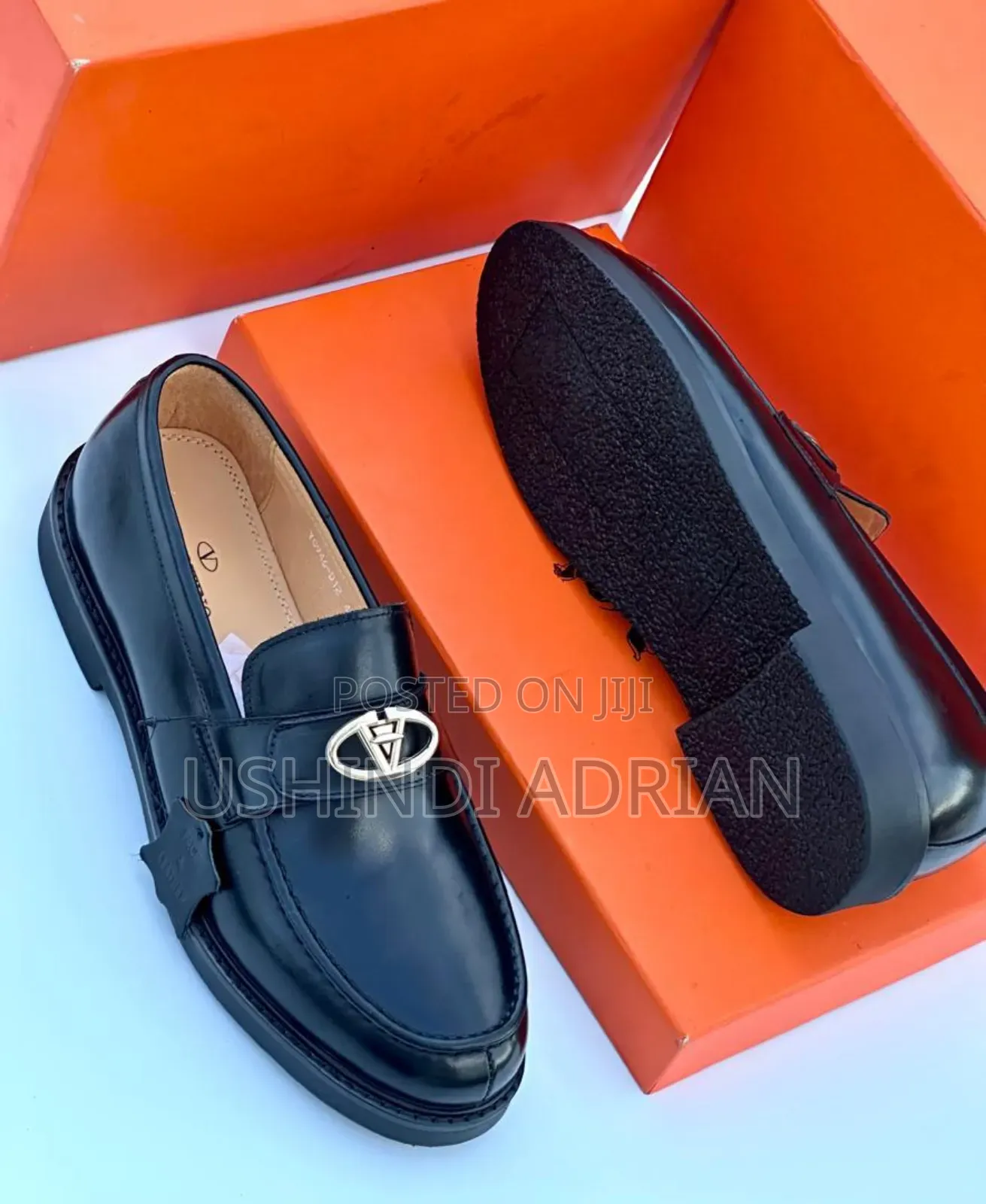 Viatu Vya Kifahari–Royal Leather Loafers