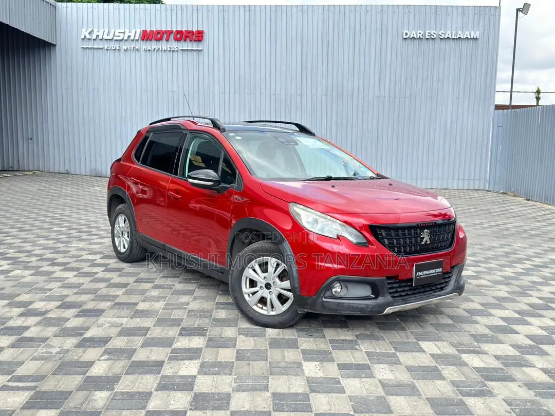 Peugeot 2008 2016 Red