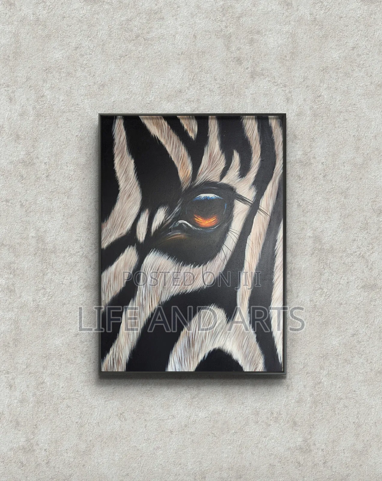 The Inferno Gaze Painting
