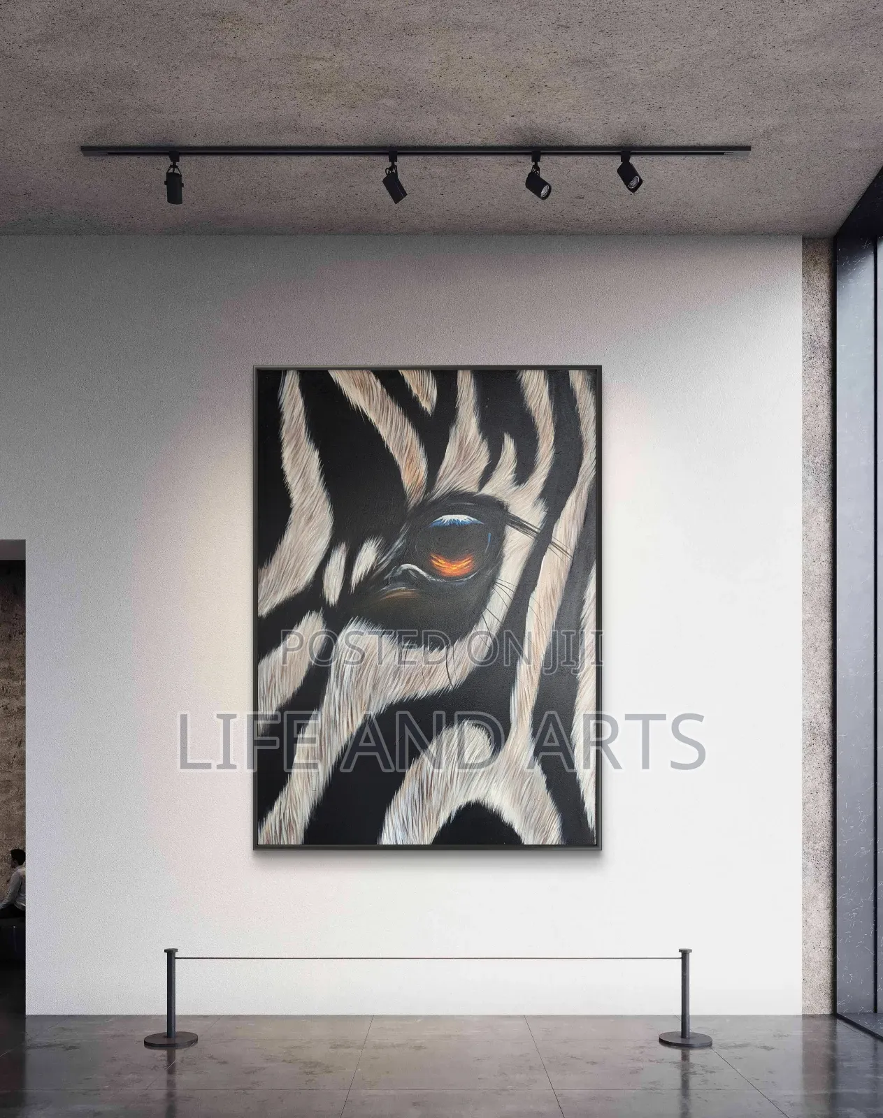 The Inferno Gaze Painting