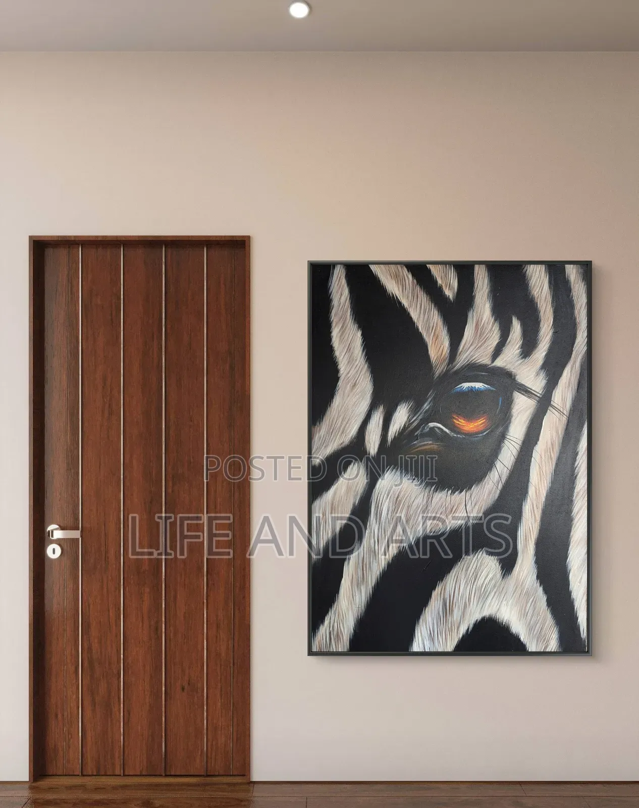 The Inferno Gaze Painting