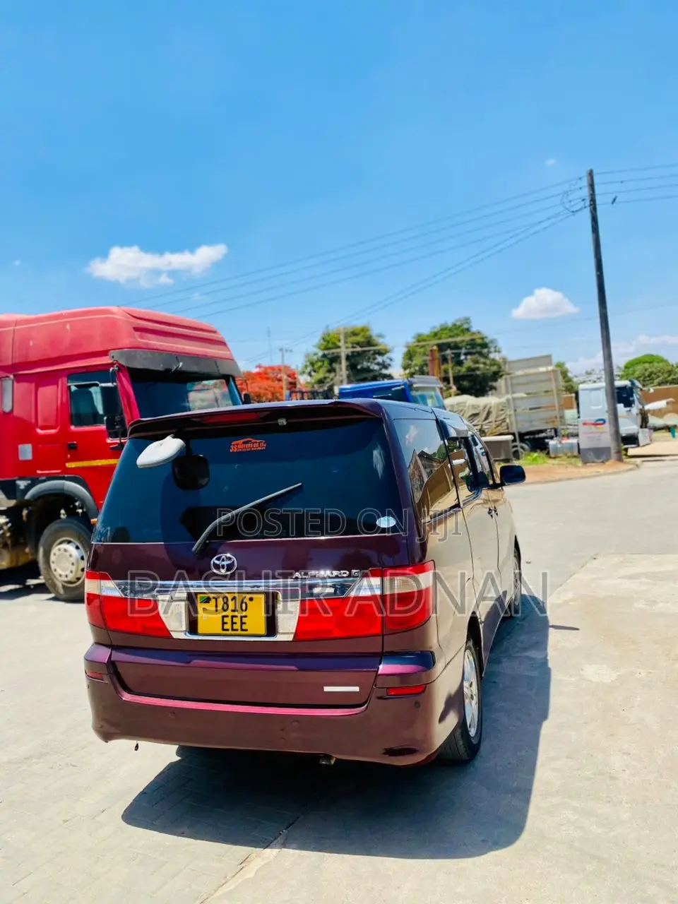 Toyota Alphard 2.4 Petrol FWD 2005 Black
