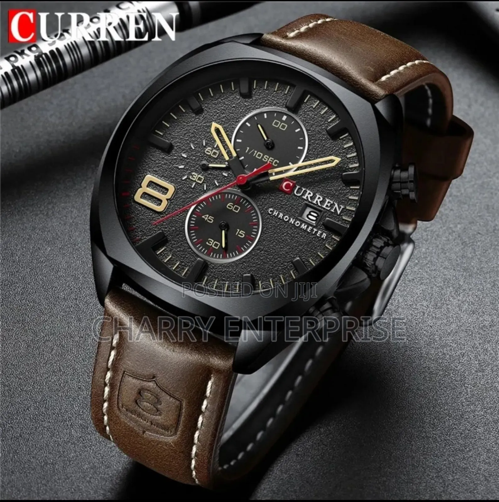 Classic Curren Watch Original Water Proof Shows Date And Days