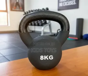 8kg Cast Iron Kettlebell.