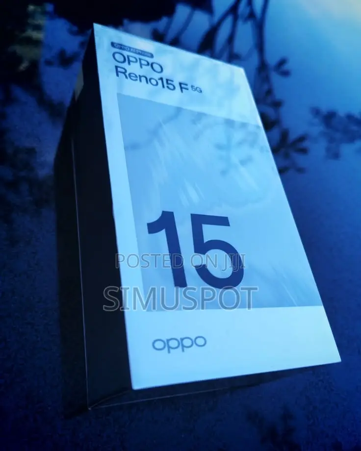New Oppo Reno15 F 5G 256 GB White