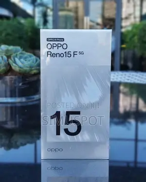 New Oppo Reno15 F 5G 256 GB White