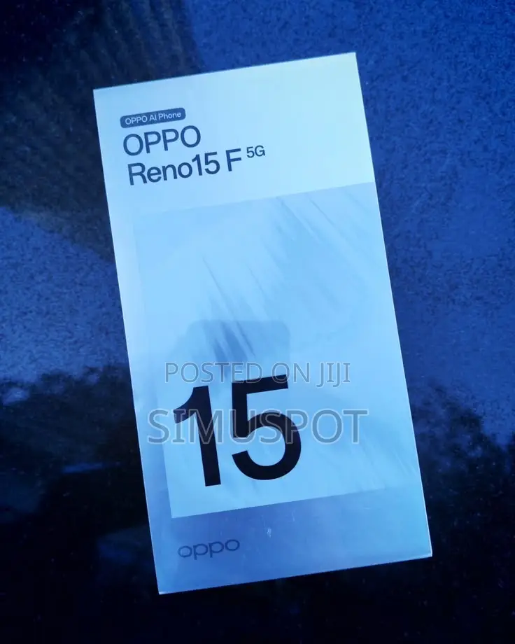New Oppo Reno15 F 5G 256 GB White