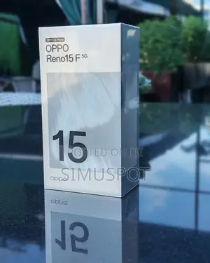 New Oppo Reno15 F 5G 256 GB White