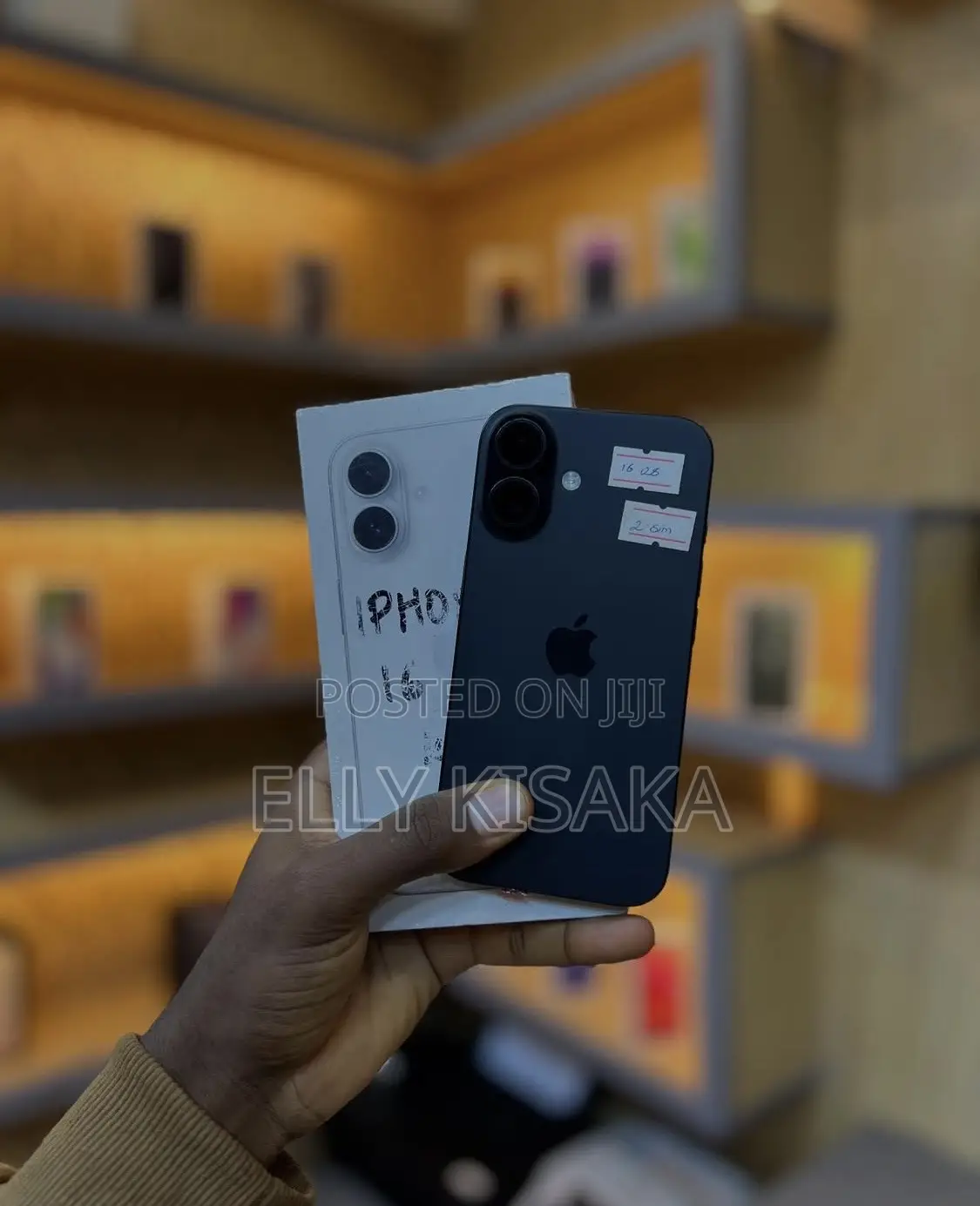 New Apple iPhone 16 128 GB Black