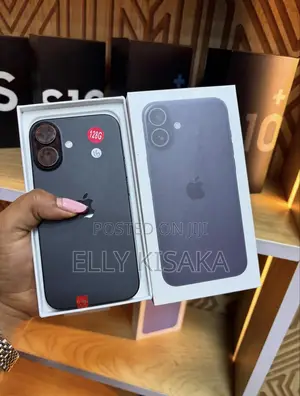 New Apple iPhone 16 128 GB Black