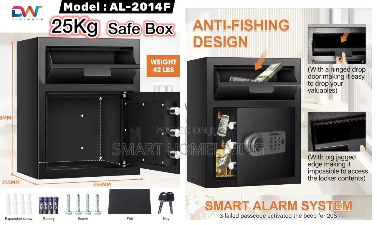 Digiwave Al-2014f Is A 25kg Safe Box