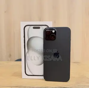 New Apple iPhone 15 128 GB Black