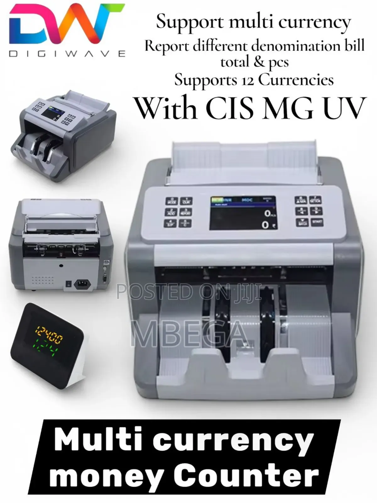 Digiwave Money Counter*
*Special for Wakala* and *Bureaus