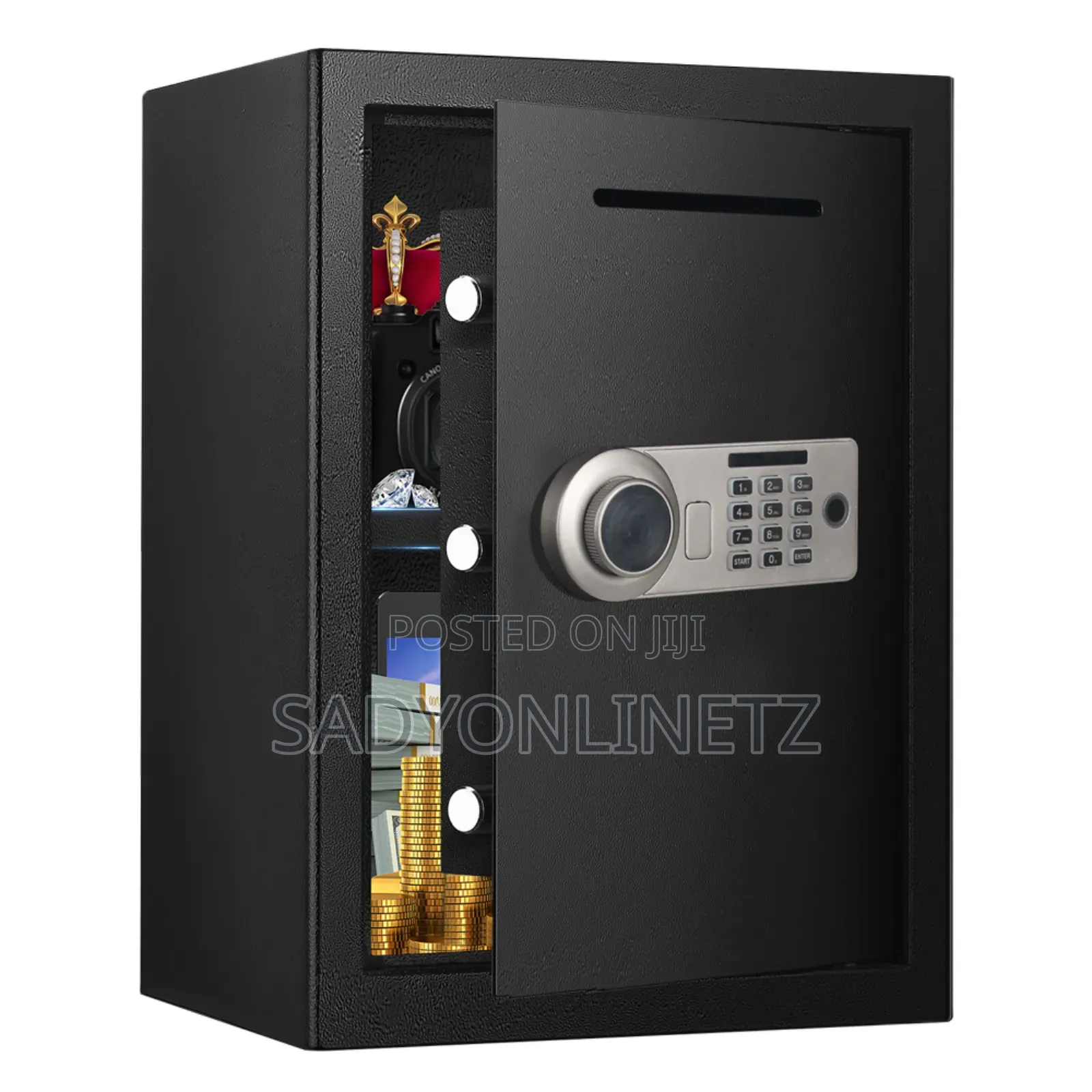 15kg Digital Safe Locker + Fingerprint