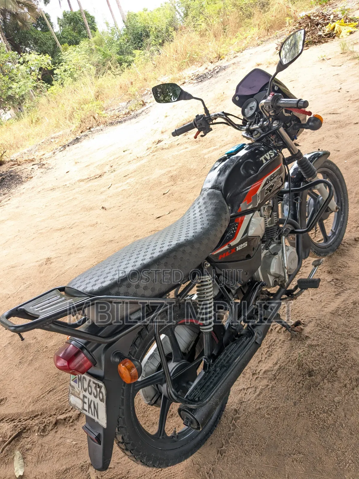 TVS HLX 125 2024 Black