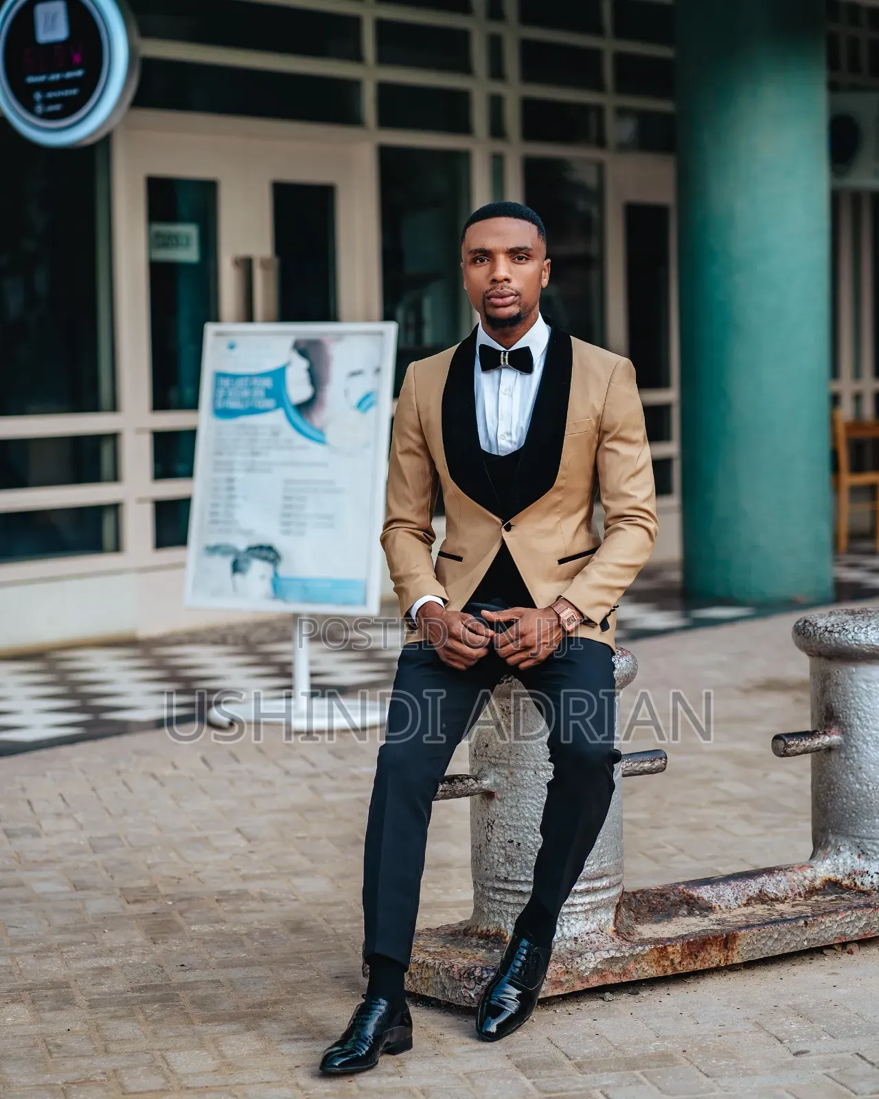 Suti Ya Mvuto Mkali–Bold Impression Suit