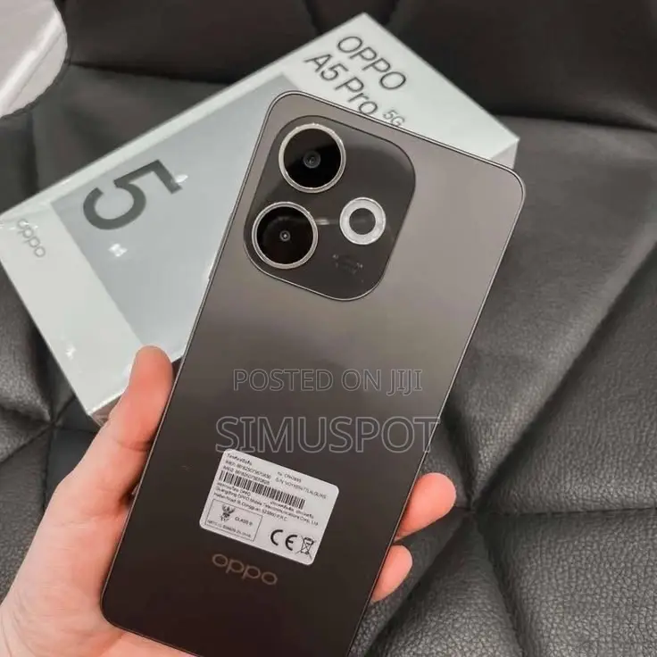 New Oppo A5 Pro 256 GB Black