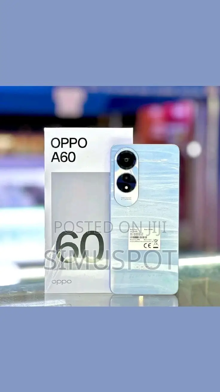 New Oppo A60 128 GB Black